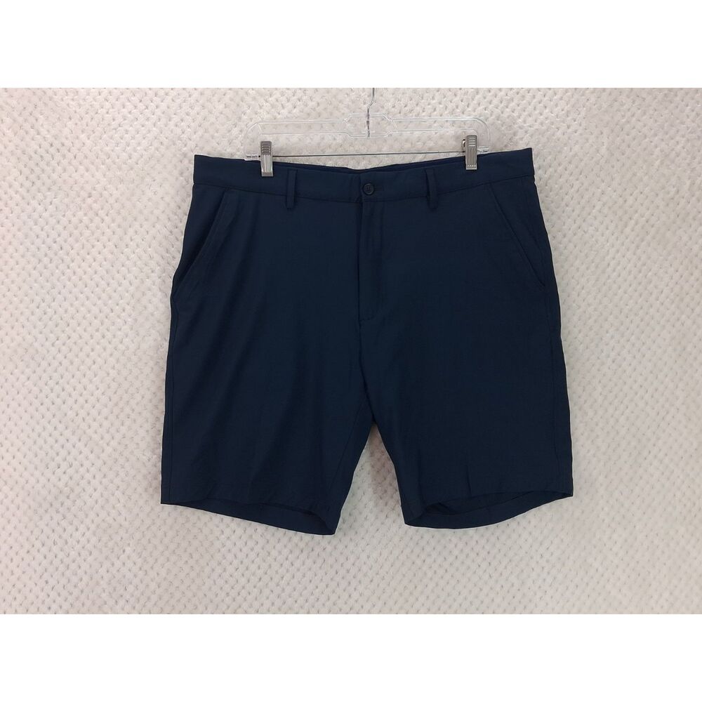 Greg Norman Men's 38 Dark Gray Performance Golf Shorts
